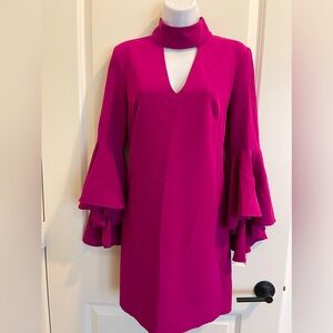 NWOT! Beautiful Flared Sleeve Dress 👗 Size 4 by Milly